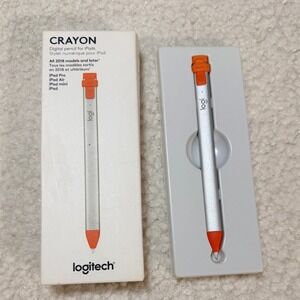 Logitech Crayon Digital Pencil for Apple iPad Pro Air Mini 2018 and Later
